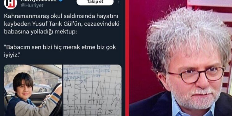 Hürriyet’ten Yusuf Tarık Gül ayıbı: Ahmet Hakan ‘gereğini yaptı’, paylaşımı sildi.