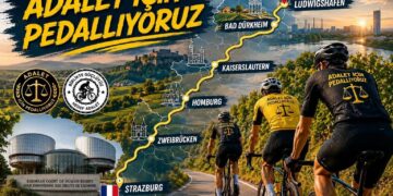 AHİM’e pedal çevirecekler:Avustralya’dan Strazburg Adalet Yürüyüşü’ne destek