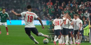 İngiltere, Meksika’yı 10 kişiyle devirdi, çeyrek finale yükseldi