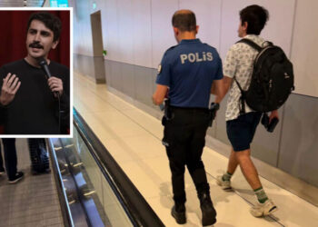 Komedyen Deniz Göktaş, havalimanında gözaltına alındı