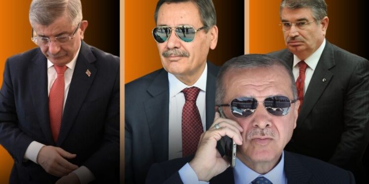 erdoğan, davutoğlu, melih gökçek - 1