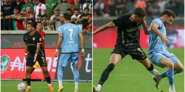 Amedspor, Tahir Elçi Stadyumu’nda Trabzonspor’u, 2-1 mağlup etti