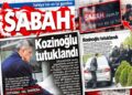 Gazetecileri hedef gösteren Havuz Gazetesi Sabah da Kozinoğlu’nu çekmiş